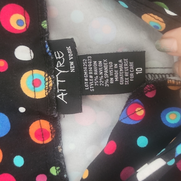 ATTYRE New York Ankle Polka Dot Pants - Picture 5 of 5